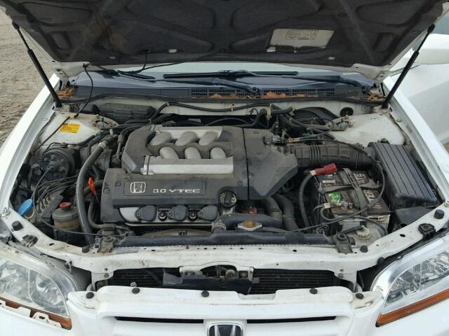 1HGCG22552A005769 - 2002 HONDA ACCORD EX WHITE photo 7