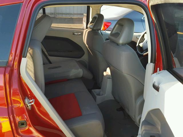 1B3HB78K37D127695 - 2007 DODGE CALIBER R/ RED photo 6