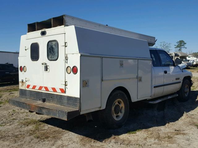 1B7KC2360YJ121967 - 2000 DODGE RAM 2500 WHITE photo 4