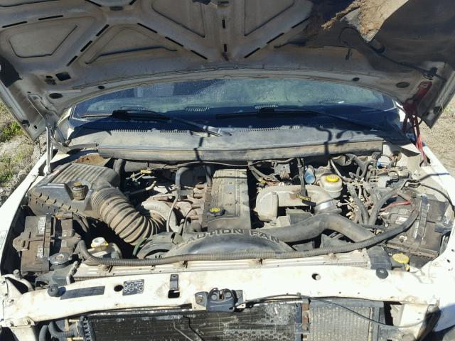 1B7KC2360YJ121967 - 2000 DODGE RAM 2500 WHITE photo 7