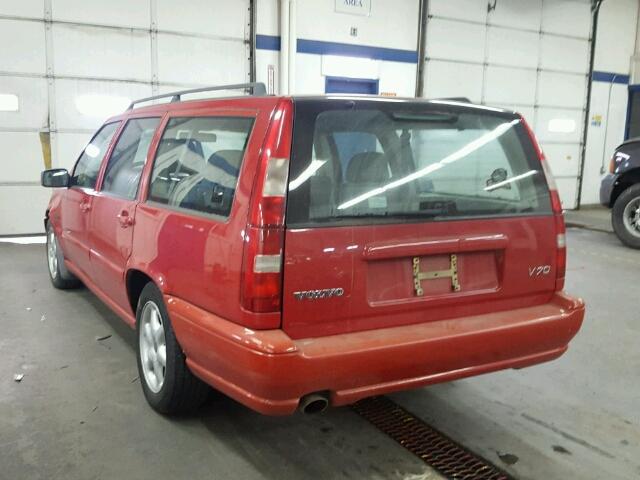 YV1LW5547W2481537 - 1998 VOLVO V70 RED photo 3