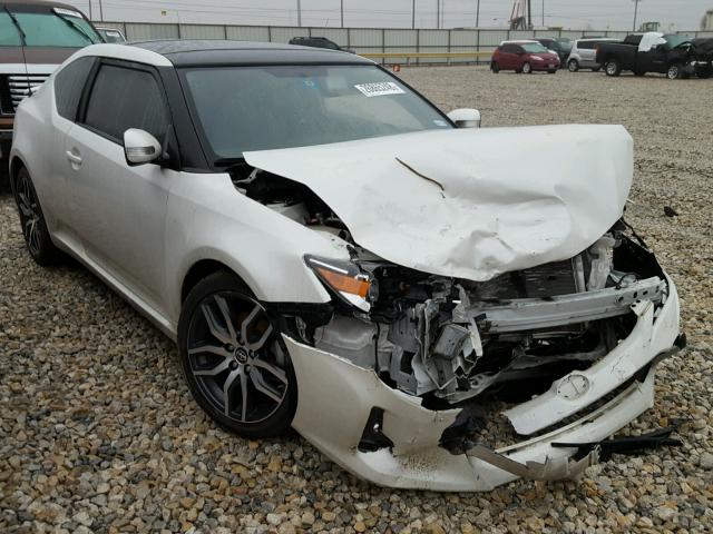 JTKJF5C71FJ001985 - 2015 TOYOTA SCION TC 白色 照片 1