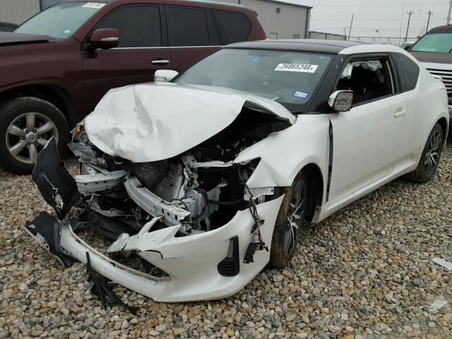 JTKJF5C71FJ001985 - 2015 TOYOTA SCION TC 白色 照片 2
