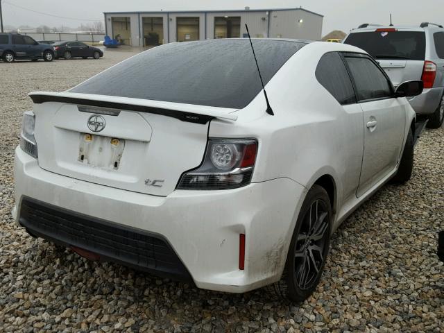 JTKJF5C71FJ001985 - 2015 TOYOTA SCION TC 白色 照片 4