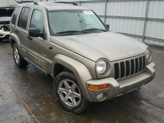 1J8GL58K04W119655 - 2004 JEEP LIBERTY LI GOLD photo 1