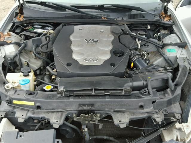 JNKCV51E45M212520 - 2005 INFINITI G35 SILVER photo 7