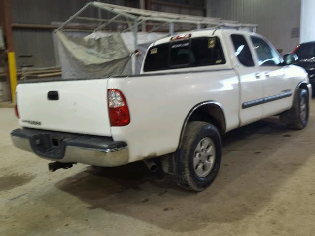 5TBRU34116S462680 - 2006 TOYOTA TUNDRA ACC WHITE photo 4