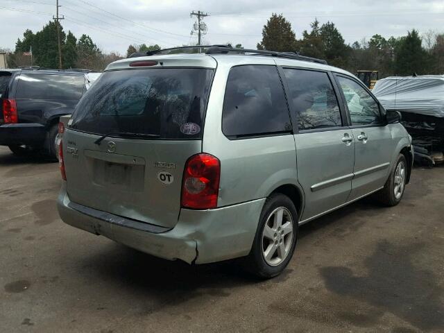 JM3LW28JX30376902 - 2003 MAZDA MPV WAGON SILVER photo 4