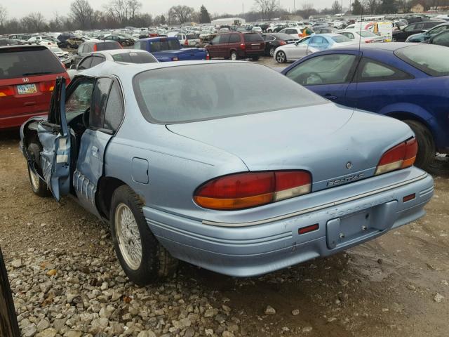 1G2HX53L0P1277483 - 1993 PONTIAC BONNEVILLE BLUE photo 3