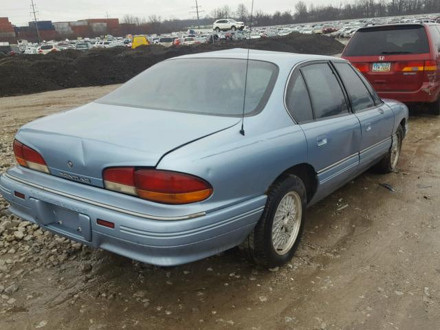 1G2HX53L0P1277483 - 1993 PONTIAC BONNEVILLE BLUE photo 4