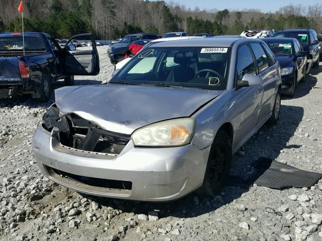 1G1ZT61846F202683 - 2006 CHEVROLET MALIBU MAX SILVER photo 2