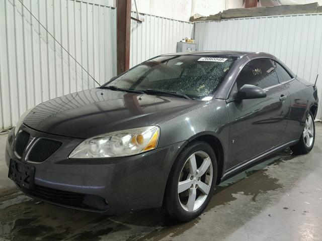 1G2ZH36N374212743 - 2007 PONTIAC G6 GT CHARCOAL photo 2