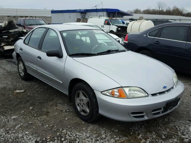 1G1JC524927428032 - 2002 CHEVROLET CAVALIER B SILVER photo 1