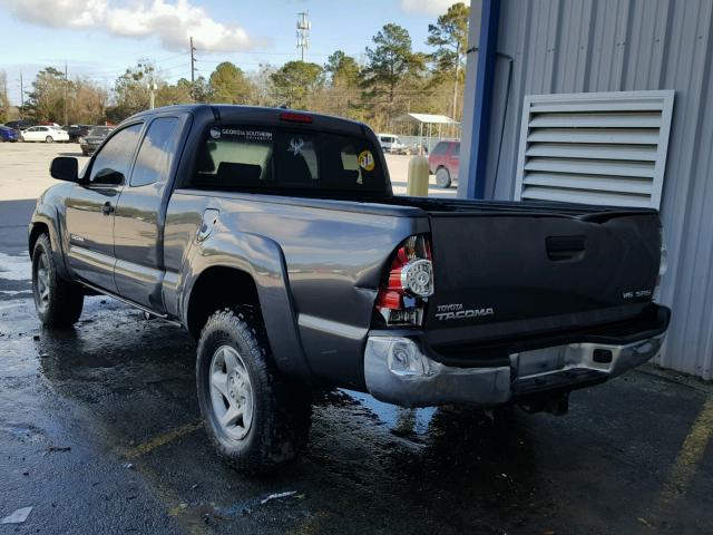 5TEUU4EN2AZ708656 - 2010 TOYOTA TACOMA ACC GRAY photo 3