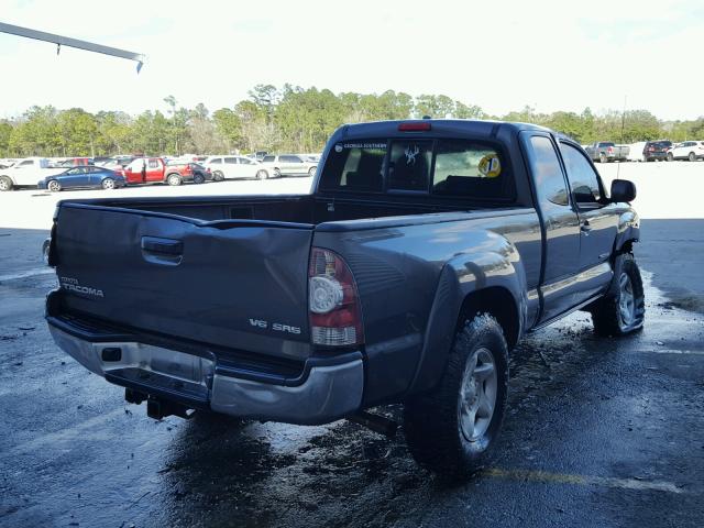 5TEUU4EN2AZ708656 - 2010 TOYOTA TACOMA ACC GRAY photo 4