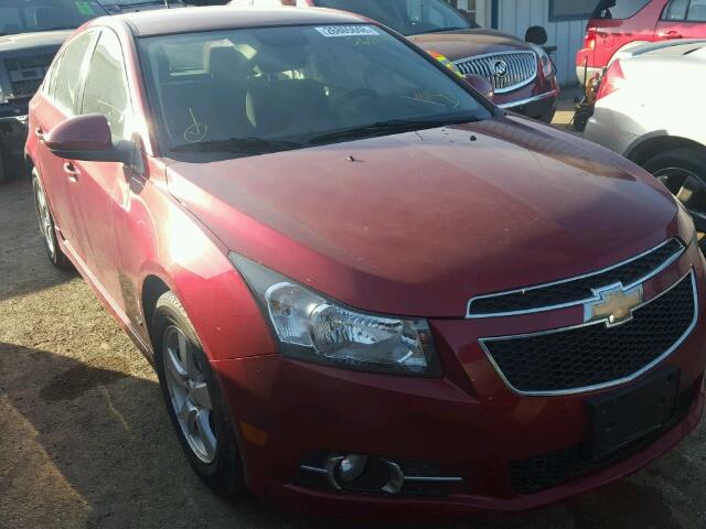 1G1PC5SB8D7209994 - 2013 CHEVROLET CRUZE LT RED photo 1