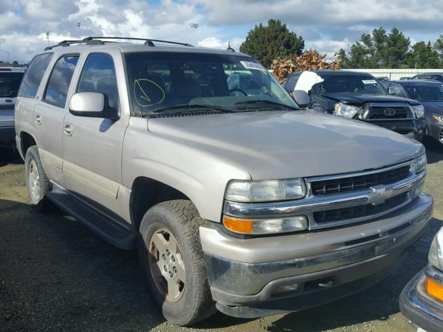 1GNEK13T15R111808 - 2005 CHEVROLET TAHOE K150 BEIGE photo 1