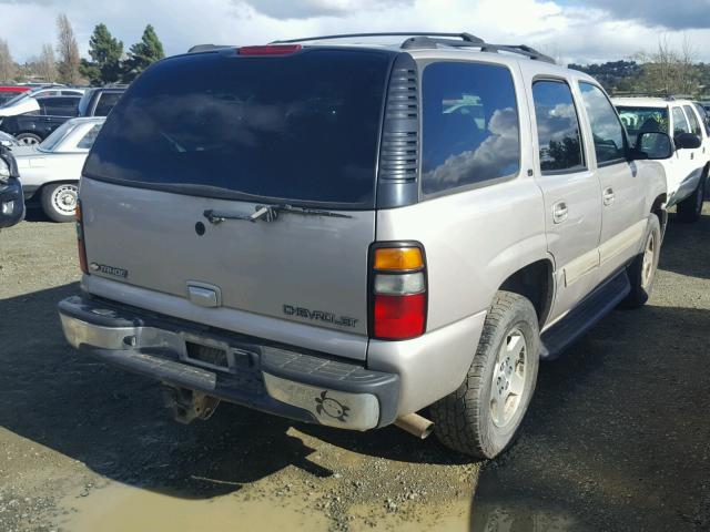 1GNEK13T15R111808 - 2005 CHEVROLET TAHOE K150 BEIGE photo 4