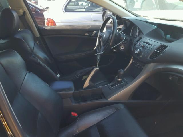 JH4CU26649C005978 - 2009 ACURA TSX BLACK photo 5