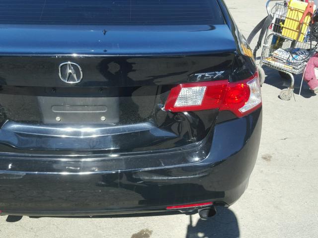 JH4CU26649C005978 - 2009 ACURA TSX BLACK photo 9