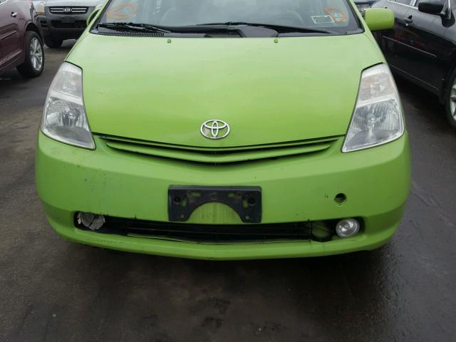 JTDKB20U653050506 - 2005 TOYOTA PRIUS GREEN photo 7