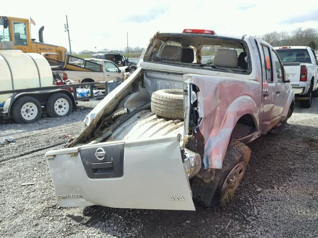 1N6AD0EV8BC451804 - 2011 NISSAN FRONTIER S SILVER photo 4