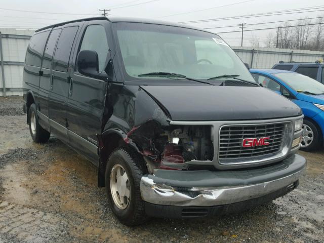 1GKFG15R111204339 - 2001 GMC SAVANA G15 BLACK photo 1