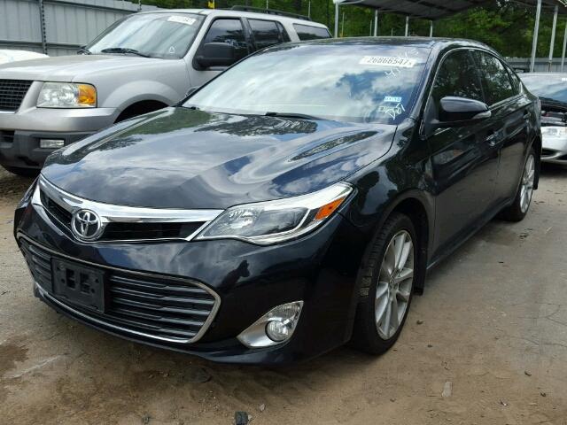 4T1BK1EB4DU017929 - 2013 TOYOTA AVALON BAS BLACK photo 2