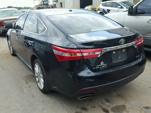 4T1BK1EB4DU017929 - 2013 TOYOTA AVALON BAS 黑色 照片 3