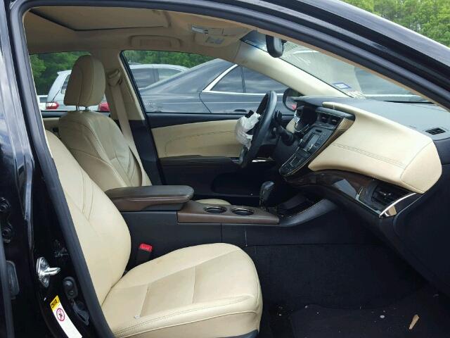 4T1BK1EB4DU017929 - 2013 TOYOTA AVALON BAS 黑色 照片 5