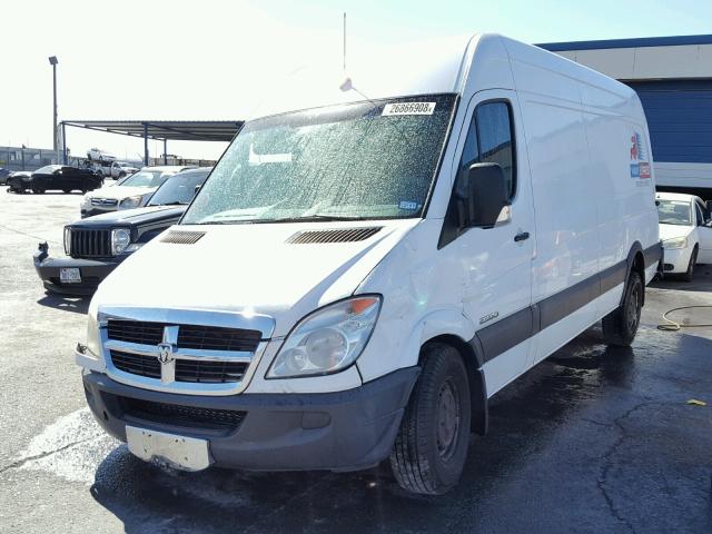 WD0PE845885293740 - 2008 DODGE SPRINTER 2 WHITE photo 2