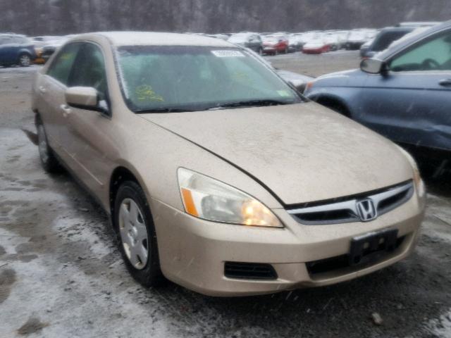 1HGCM56446A155910 - 2006 HONDA ACCORD LX GOLD photo 1