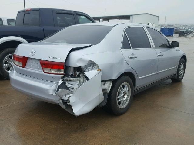 1HGCM56333A103543 - 2003 HONDA ACCORD LX SILVER photo 4