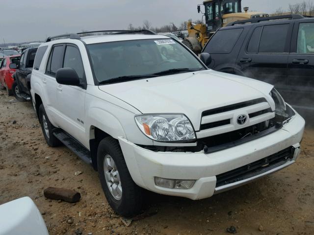 JTEBU14R840022745 - 2004 TOYOTA 4RUNNER SR WHITE photo 1