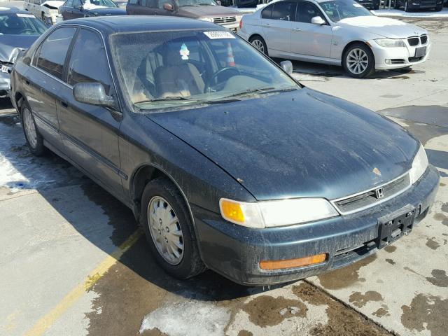 1HGCD5667TA177560 - 1996 HONDA ACCORD EX GREEN photo 1