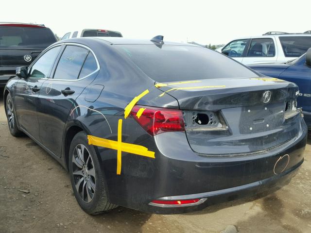 19UUB1F31FA012732 - 2015 ACURA TLX GRAY photo 3