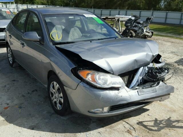 KMHDU4AD6AU143202 - 2010 HYUNDAI ELANTRA BL SILVER photo 1