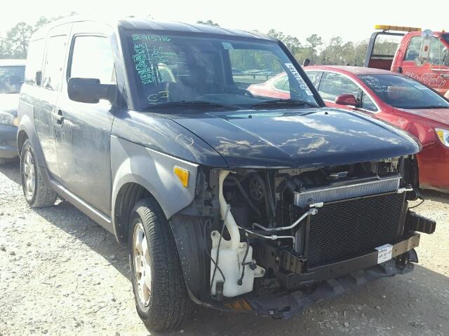 5J6YH286X4L032470 - 2004 HONDA ELEMENT EX BLACK photo 1