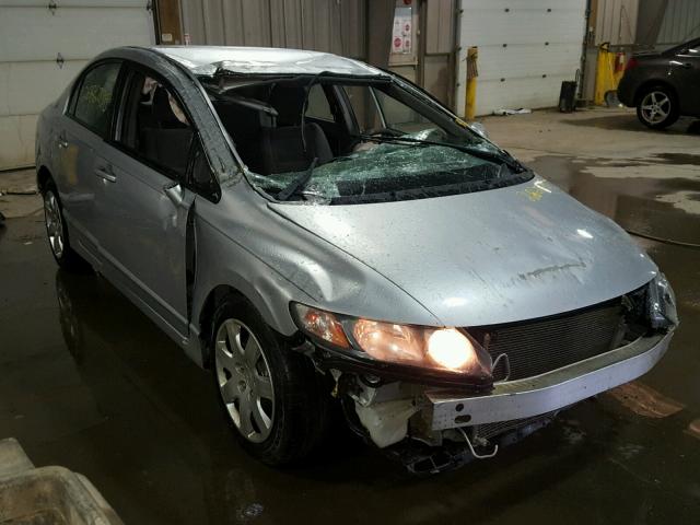 2HGFA1F58BH505073 - 2011 HONDA CIVIC LX SILVER photo 1