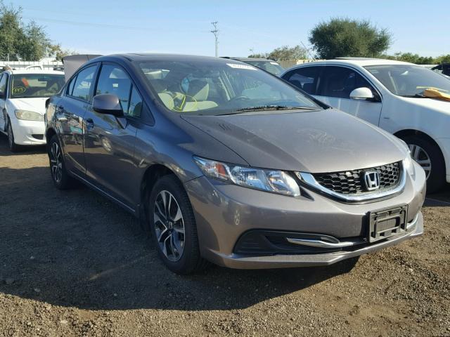 19XFB2F83DE275176 - 2013 HONDA CIVIC EX ნაცრისფერი ფოტო 1