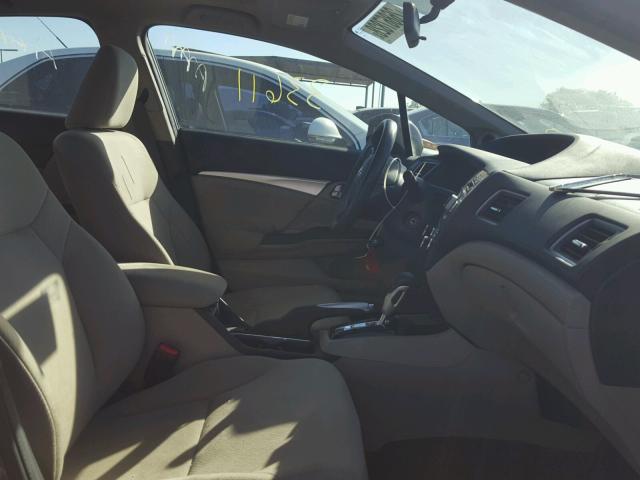 19XFB2F83DE275176 - 2013 HONDA CIVIC EX ნაცრისფერი ფოტო 5