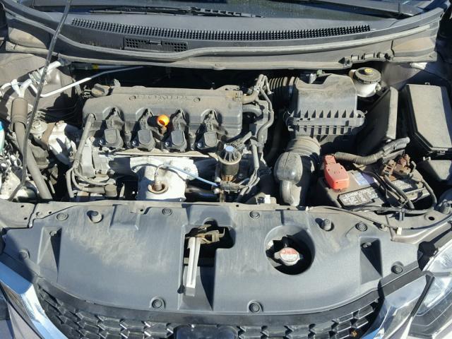 19XFB2F83DE275176 - 2013 HONDA CIVIC EX ნაცრისფერი ფოტო 7