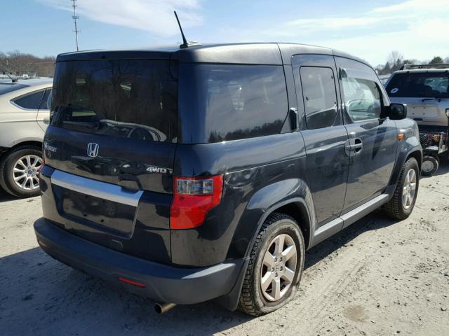 5J6YH2H75AL002538 - 2010 HONDA ELEMENT EX BLUE photo 4