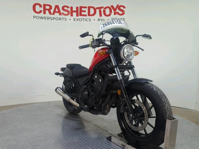 MLHPC5607H5000809 - 2017 HONDA CMX500 RED photo 2