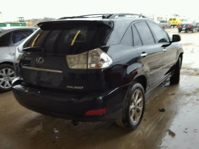 2T2GK31U49C065931 - 2009 LEXUS RX 350 BLACK photo 4