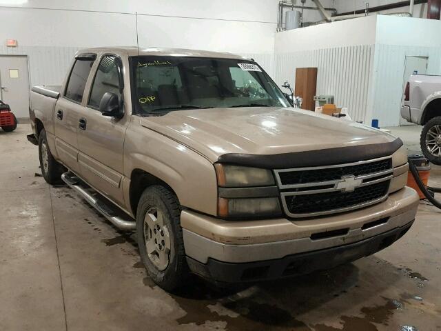 2GCEC13T061214380 - 2006 CHEVROLET SILVERADO TAN photo 1