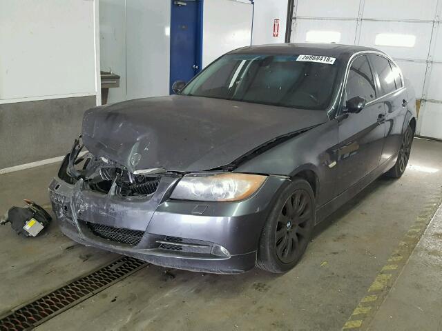 WBAVD33526KV63743 - 2006 BMW 330 XI GRAY photo 2