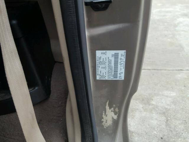1FTZF07241KF30412 - 2001 FORD F150 Թուխ լուսանկար 10