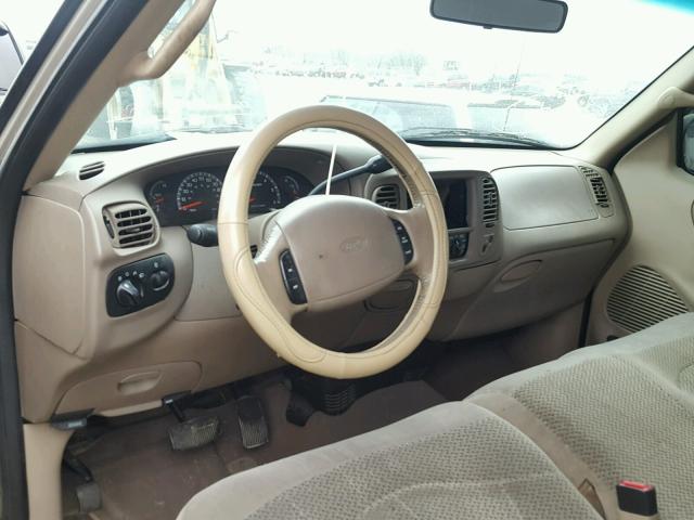 1FTZF07241KF30412 - 2001 FORD F150 Թուխ լուսանկար 9