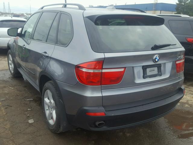 5UXFE43579L261503 - 2009 BMW X5 XDRIVE3 GRAY photo 3